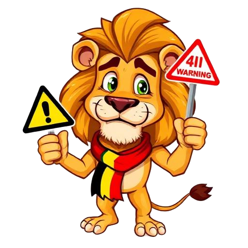 Belgae Leeuw toont waarschuwingssignalen